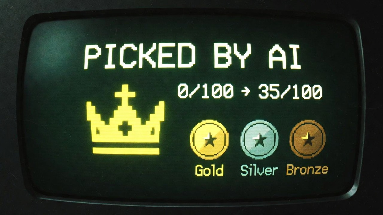 Picked by AI — Gold, Silver, Bronze score tiers